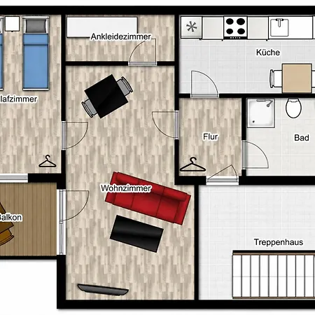 Monteurwohnungen In Apartament